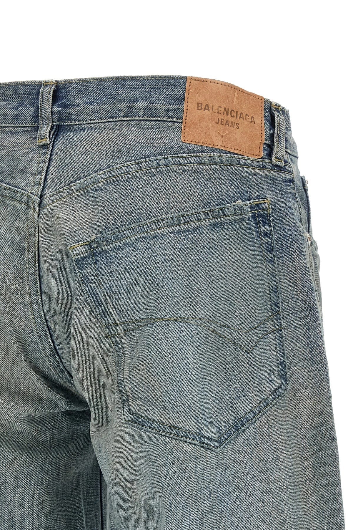 Balenciaga Baggy Wide-Leg Jeans