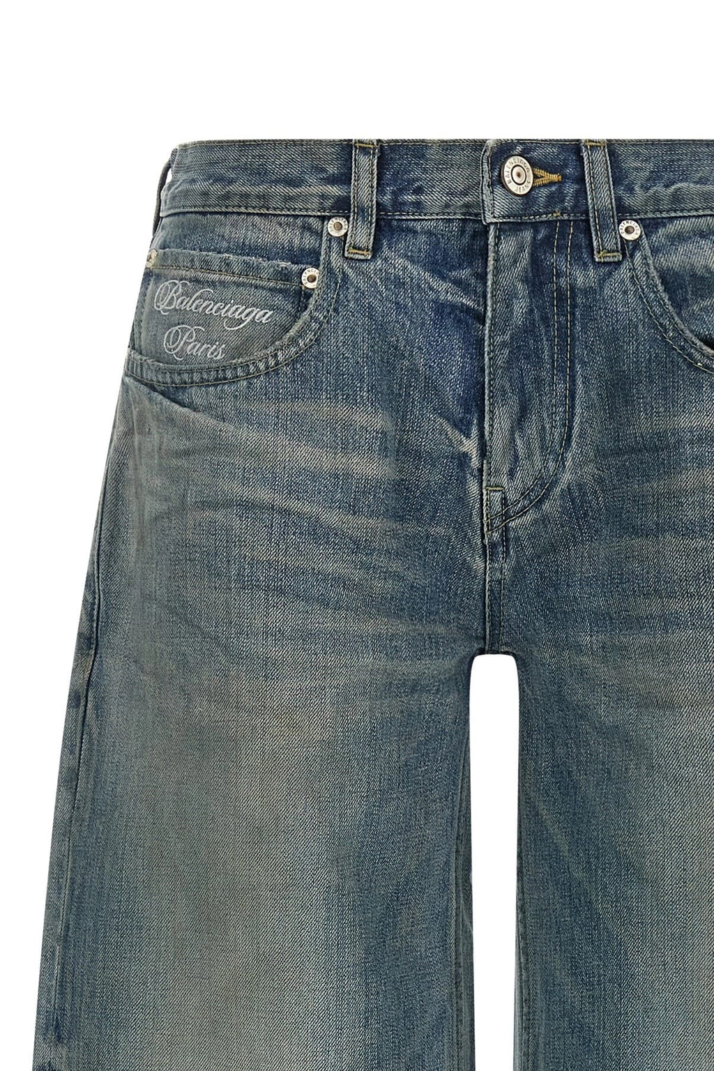 Balenciaga Baggy Wide-Leg Jeans