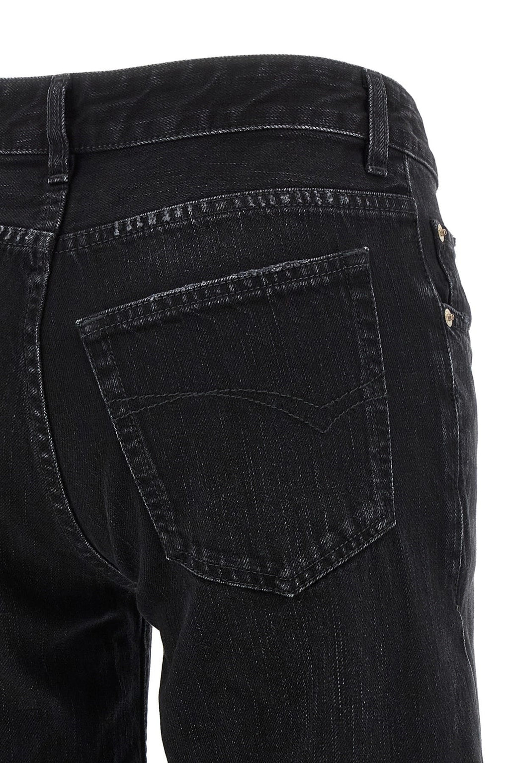 Balenciaga Black Wide Leg Jeans