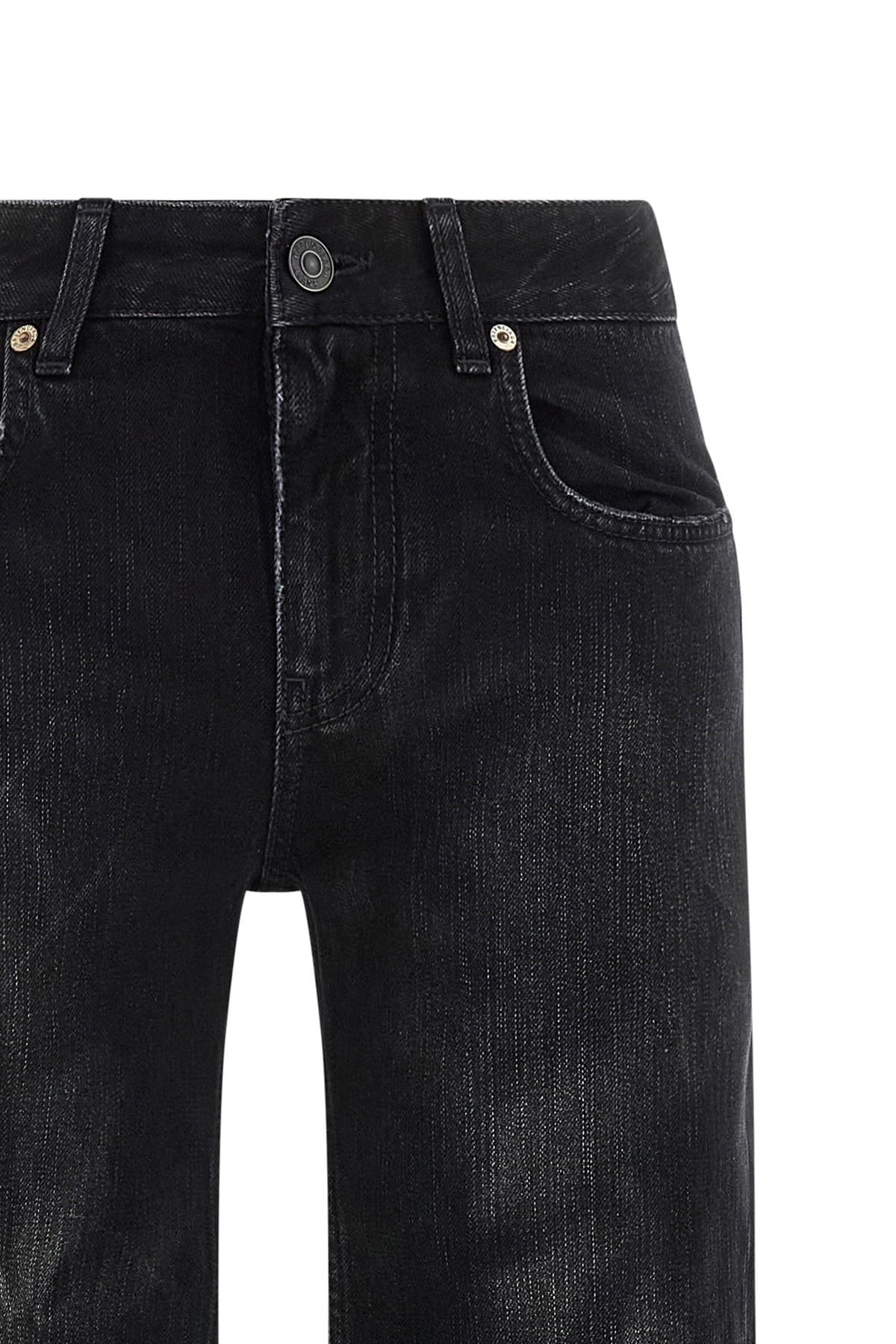 Balenciaga Black Wide Leg Jeans