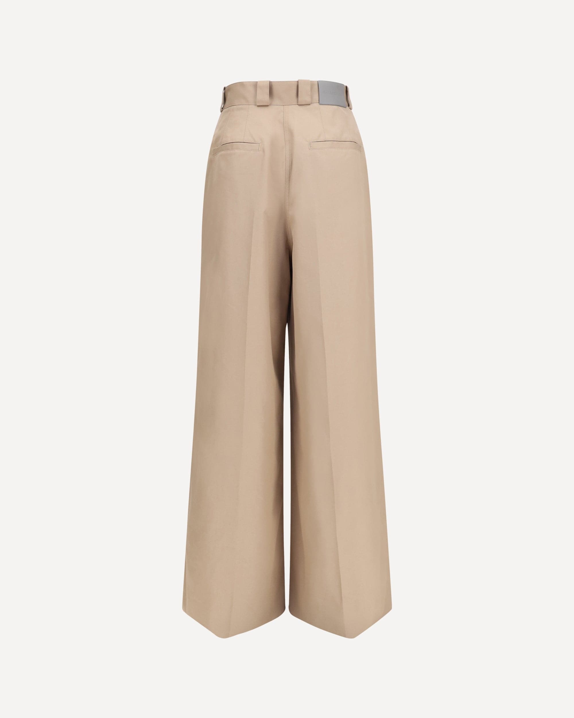 Balenciaga High-Waisted Pants With Wide Flare