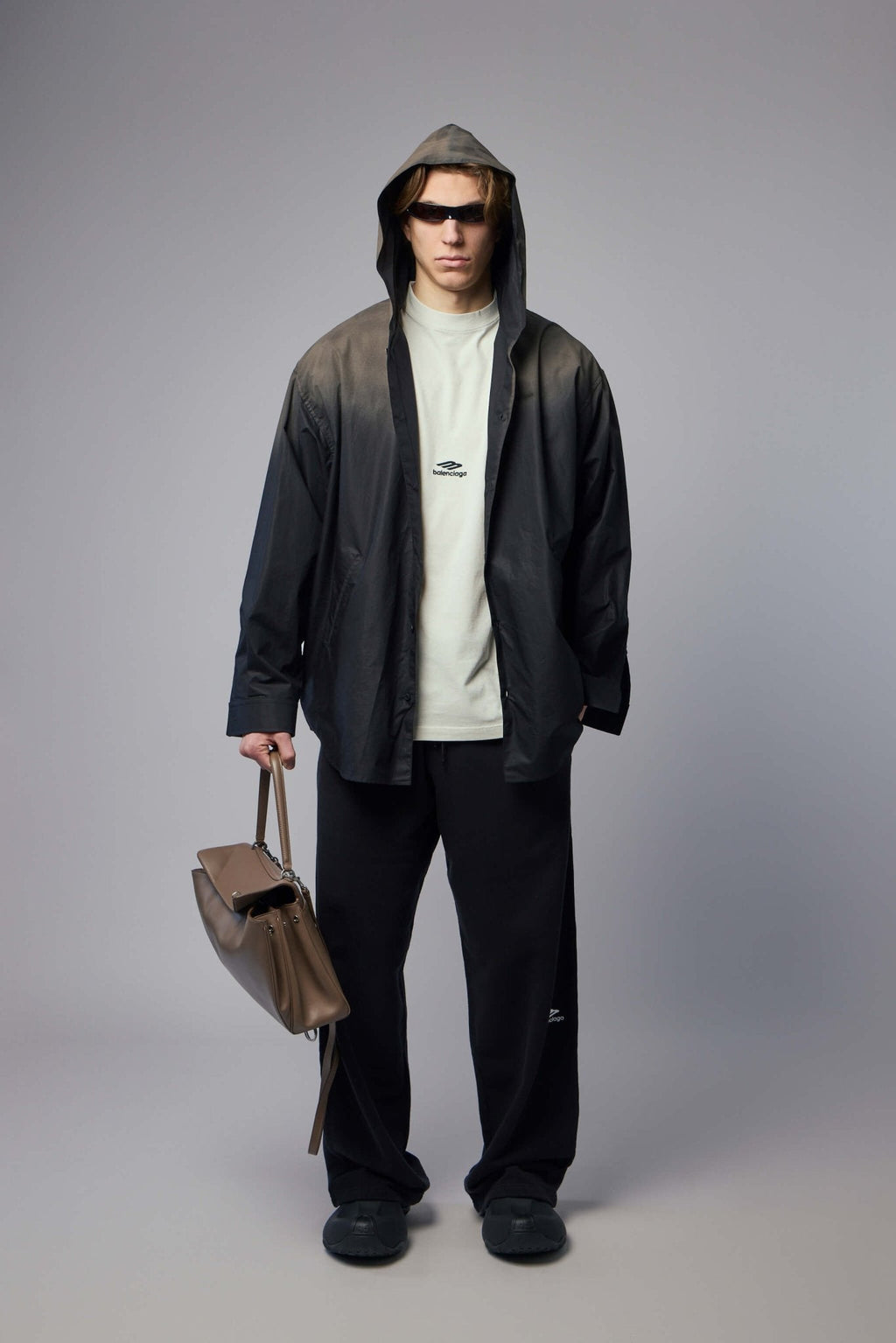 Hooded Oversized Shirt