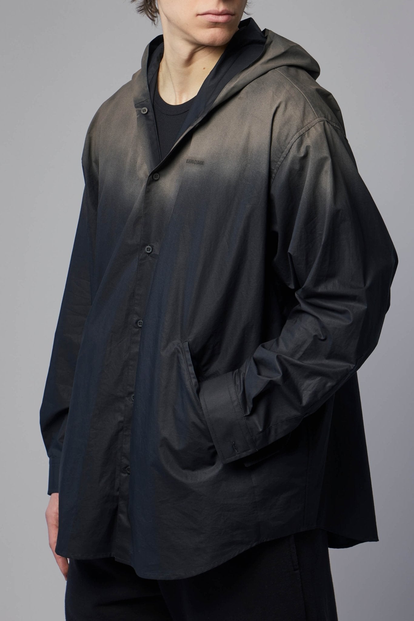 Hooded Oversized Shirt