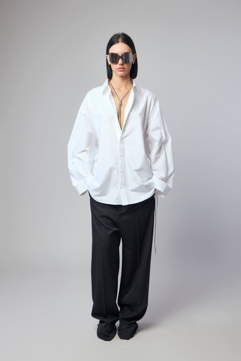 Women's Lace-up Shirt
