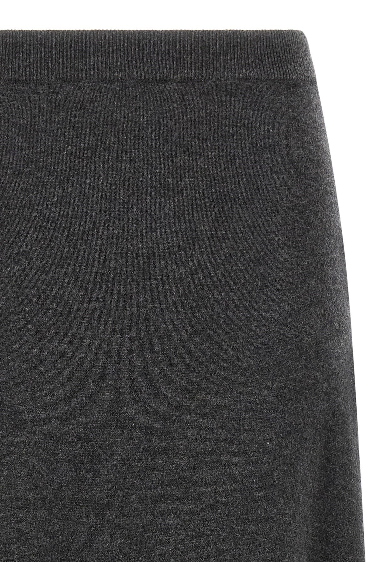 Balenciaga Maxi Wool Skirt