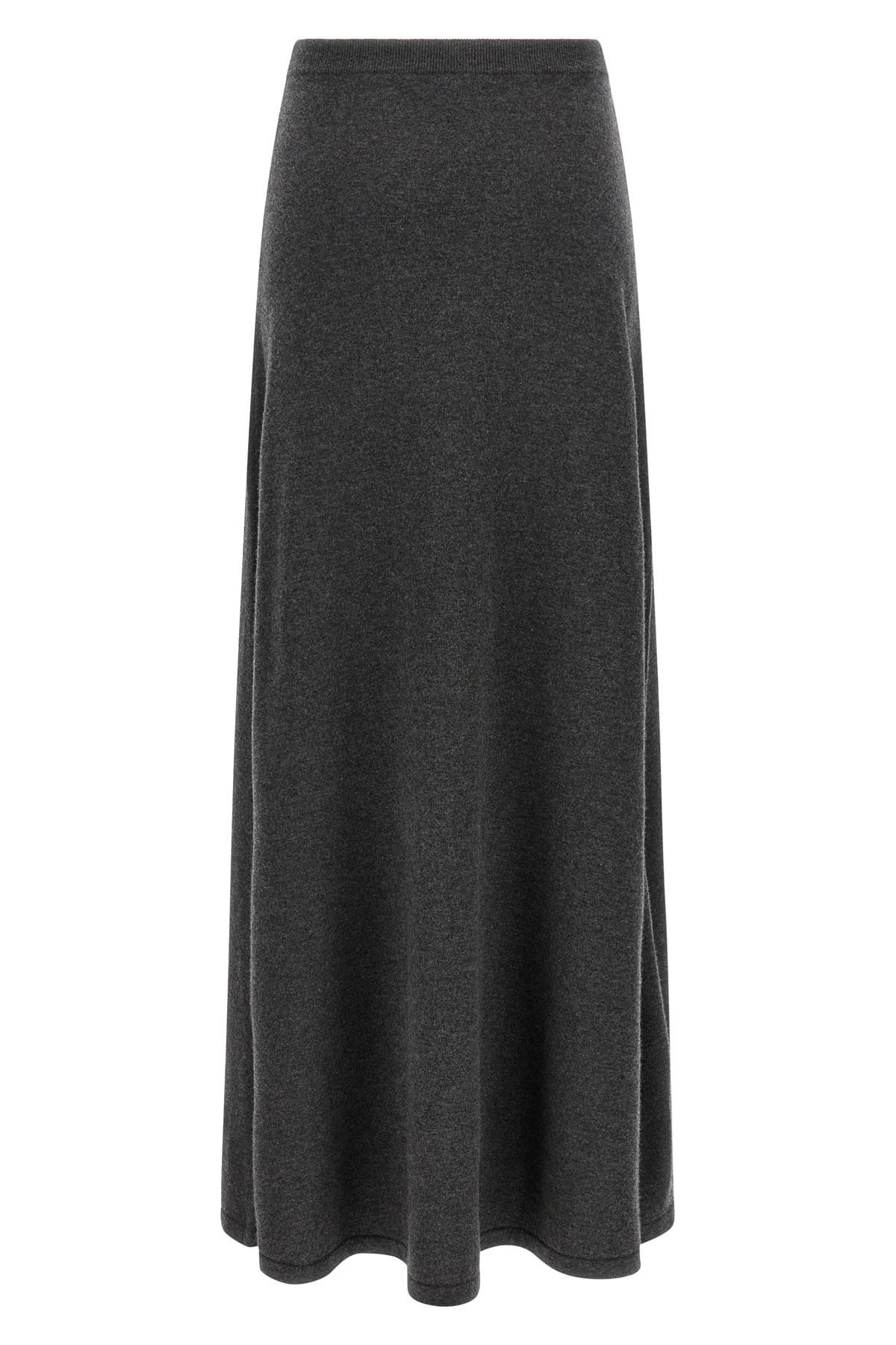 Balenciaga Maxi Wool Skirt