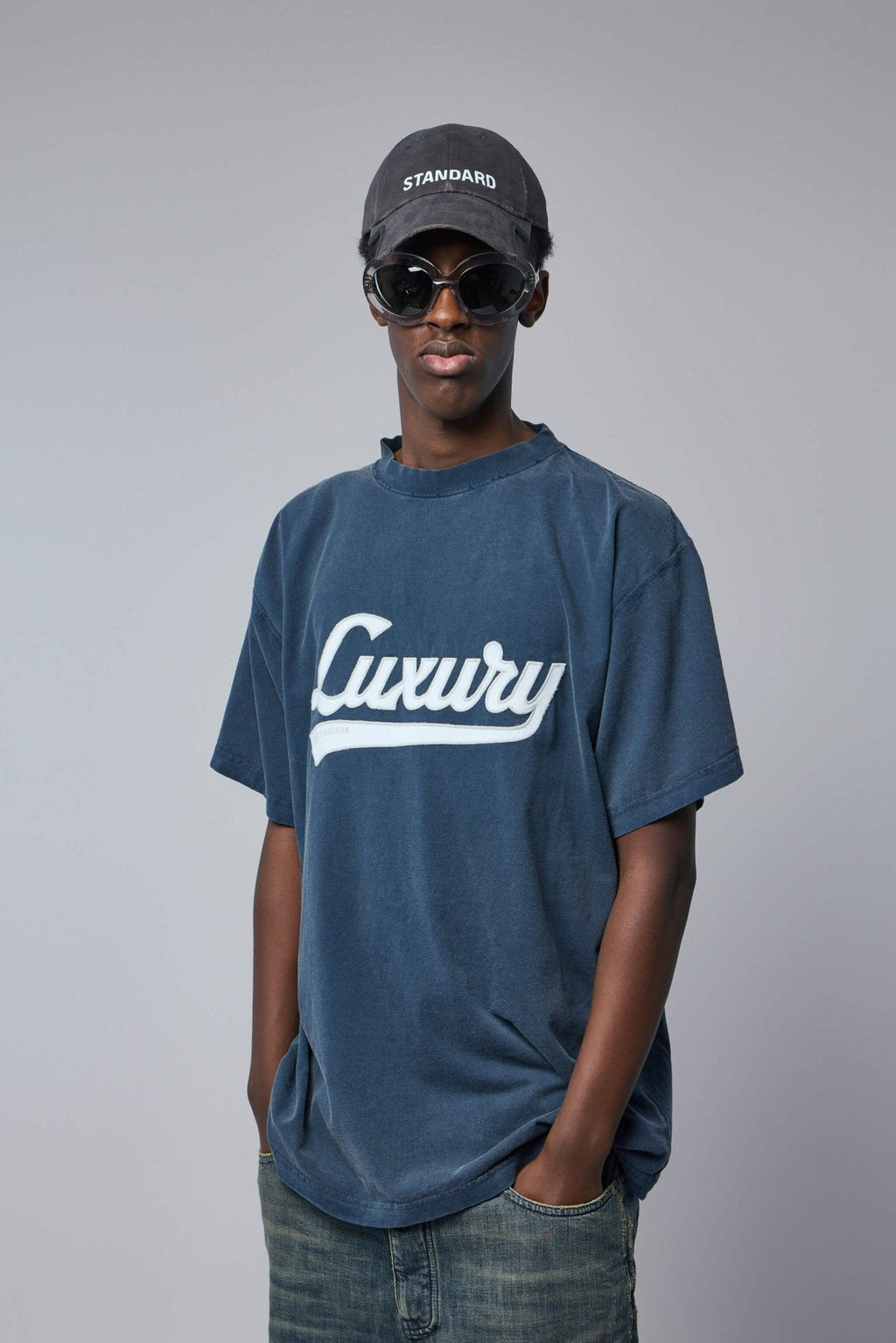Luxury Script Oversized T-shirt