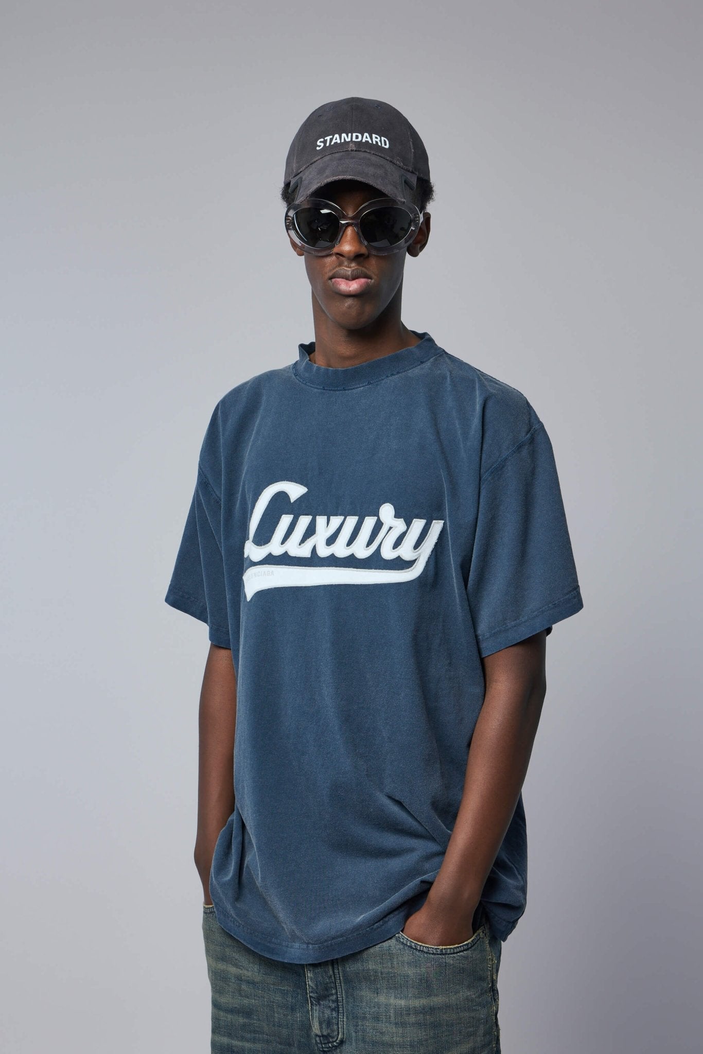 Luxury Script Oversized T-shirt