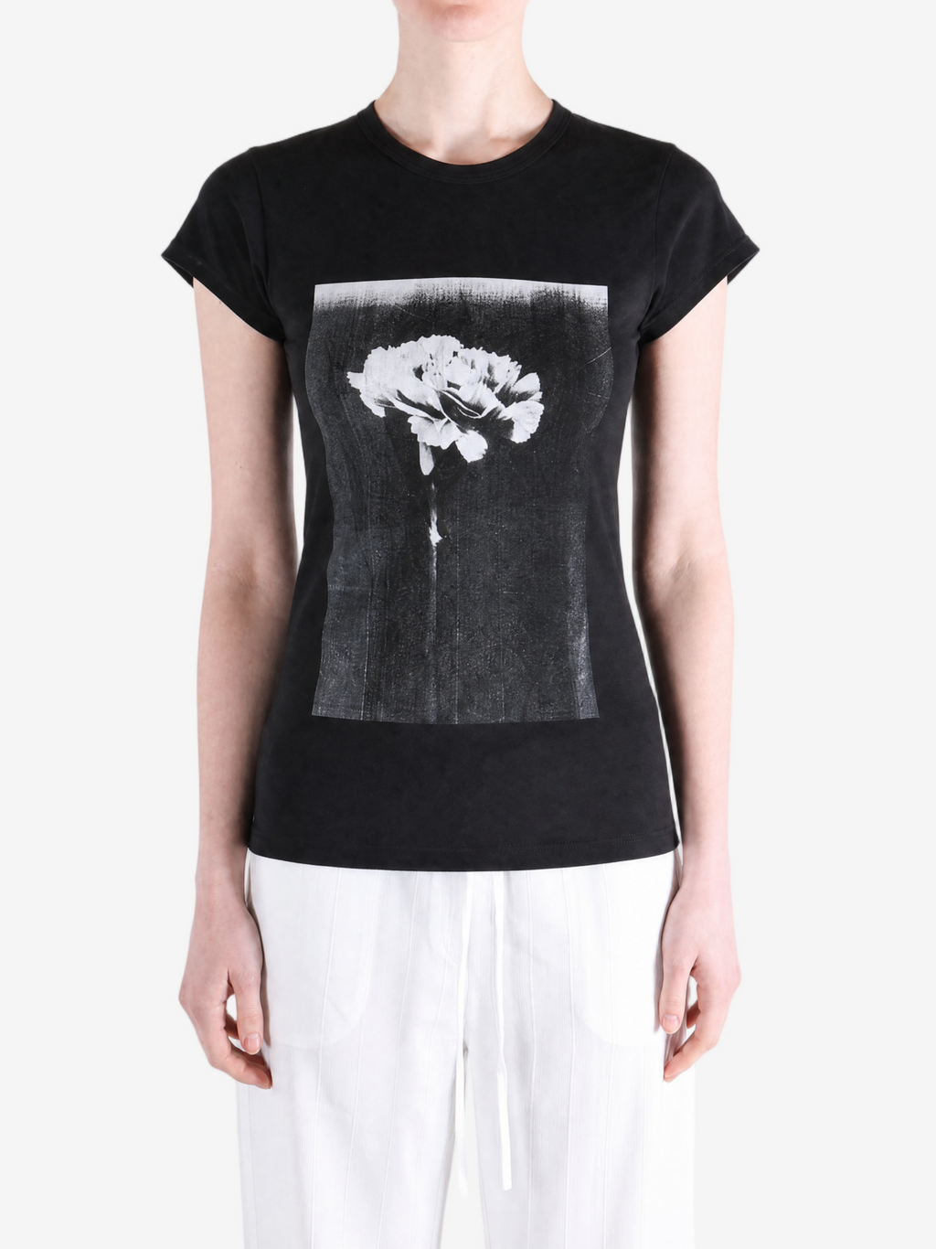 BALENCIAGA - Women Small Fit T-Shirt