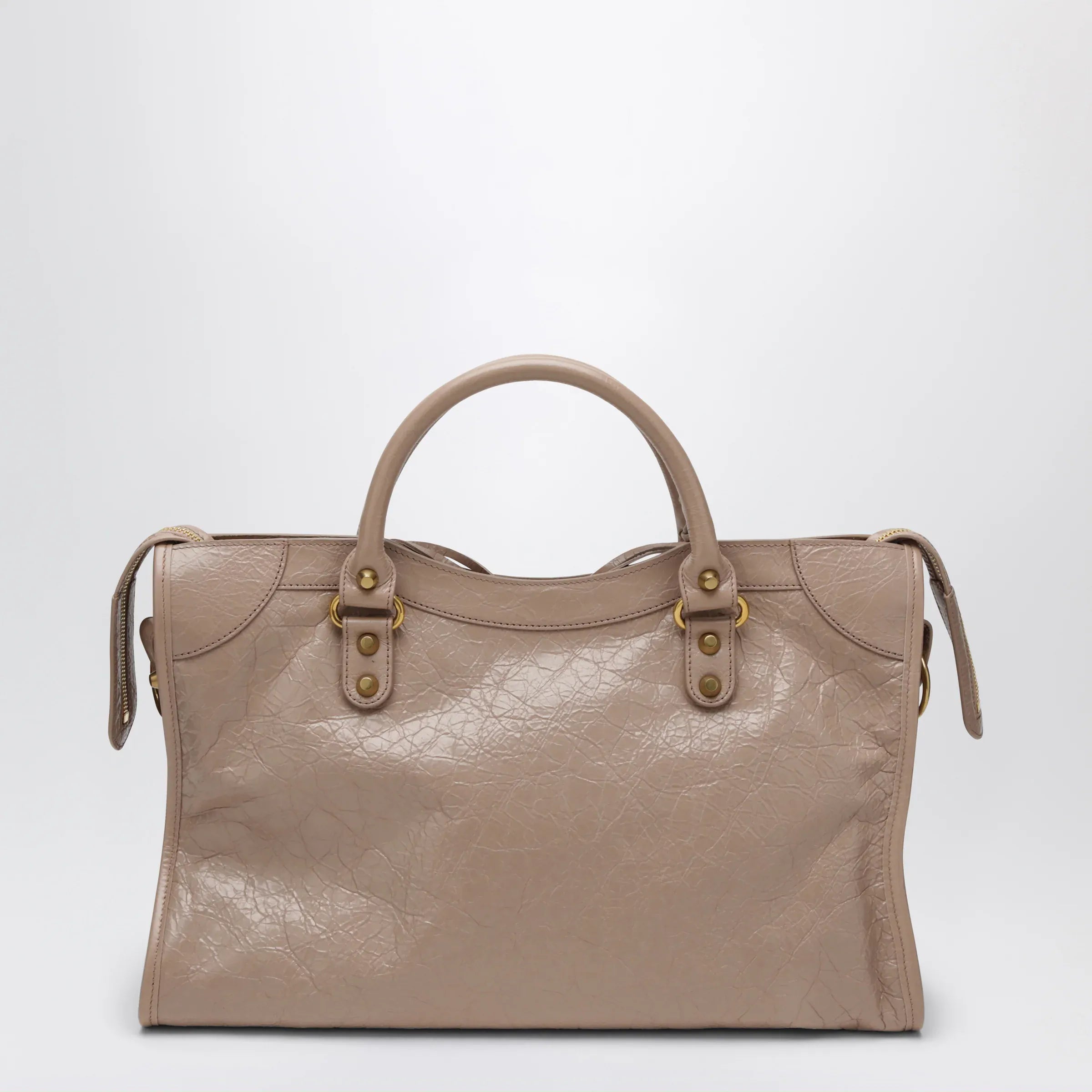 Balenciaga - Le City medium handbag in Blush leather