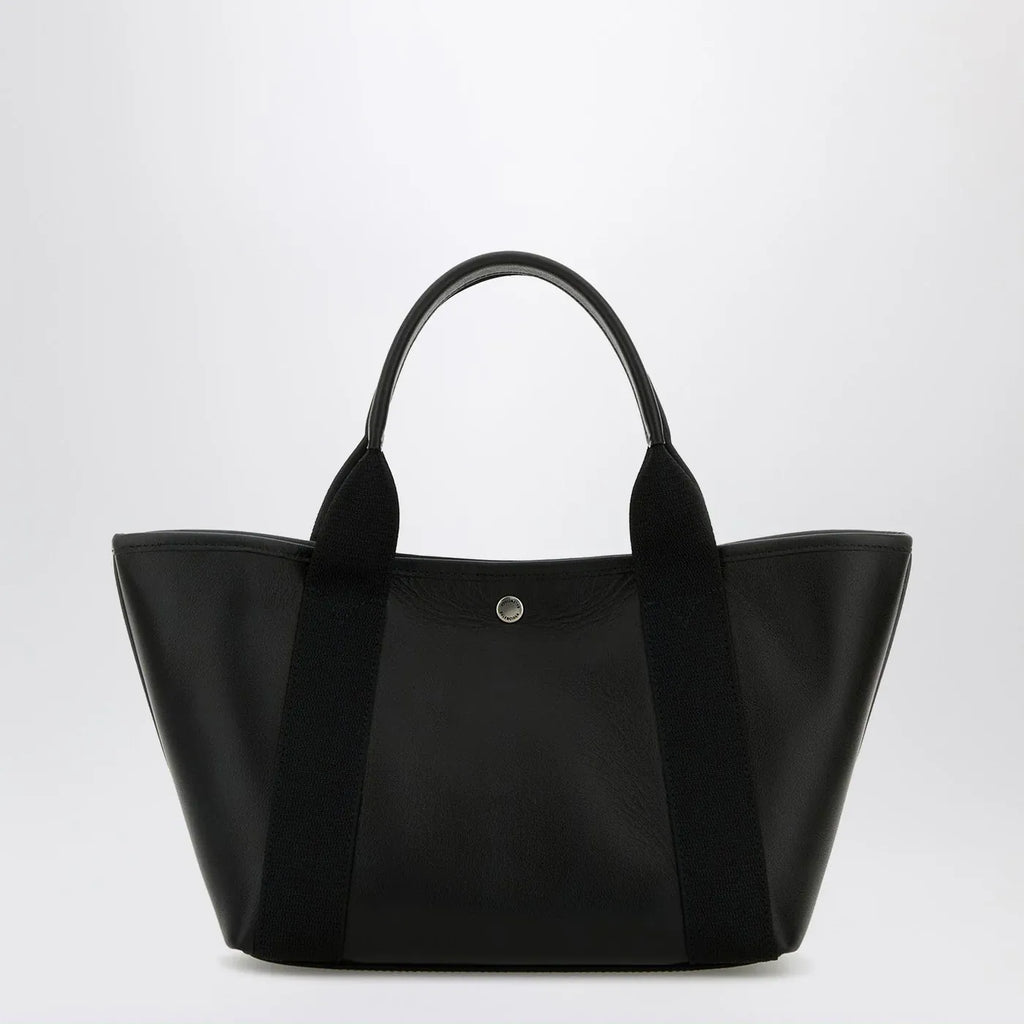 Balenciaga - Biarritz shopping bag in black leather