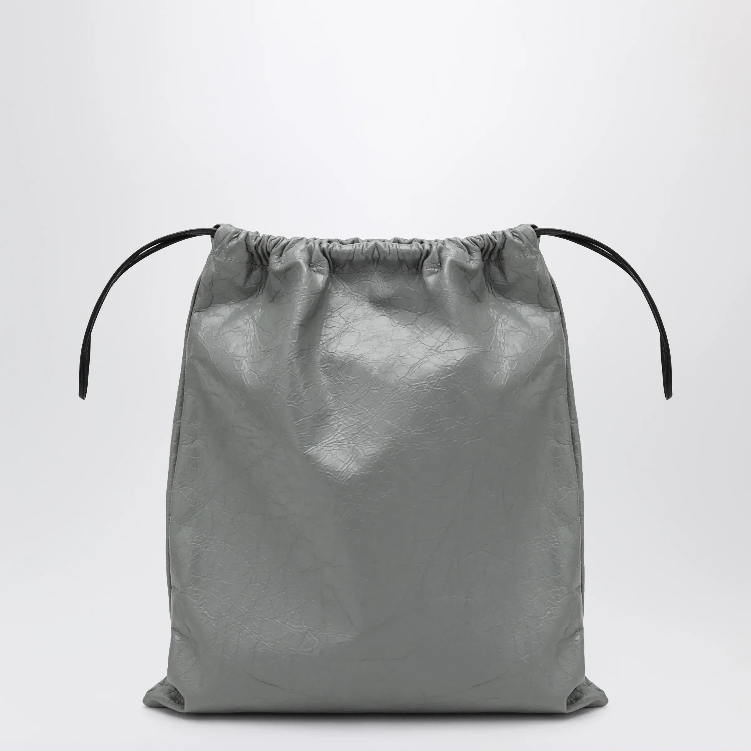Balenciaga - La Pochette dust bag shopper in Arena lambskin grey