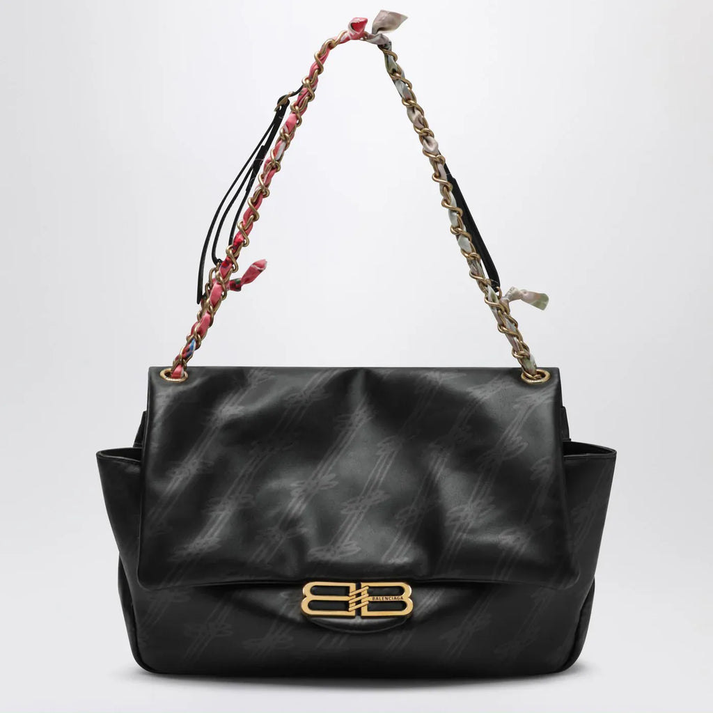 Balenciaga - Darling medium black chain bag