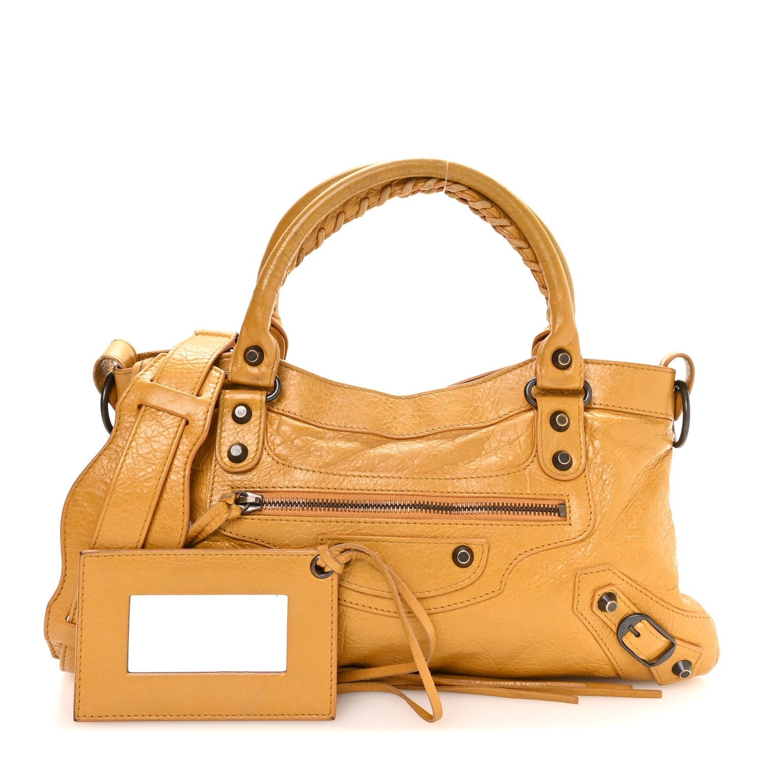 Agneau Classic Hardware First Jaune Moutarde