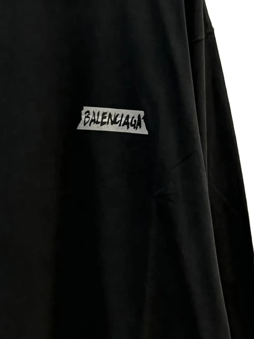 BALENCIAGA - Men L/S Crew Neck Long Sleeves Oversized T-Shirt