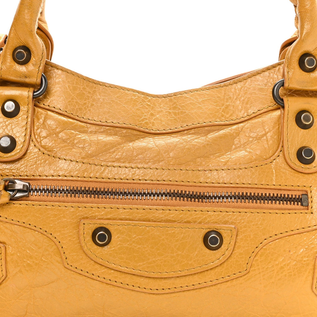 Agneau Classic Hardware First Jaune Moutarde