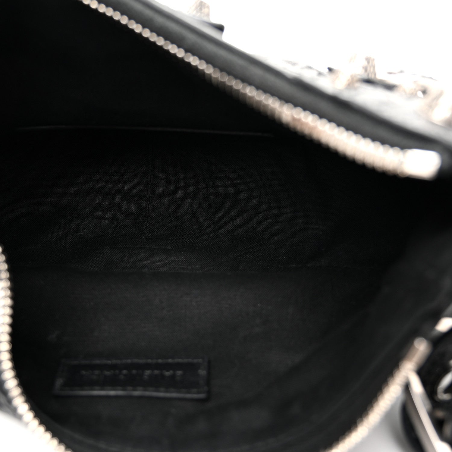 Agneau Arena Le Cagole Shoulder Bag XS Black
