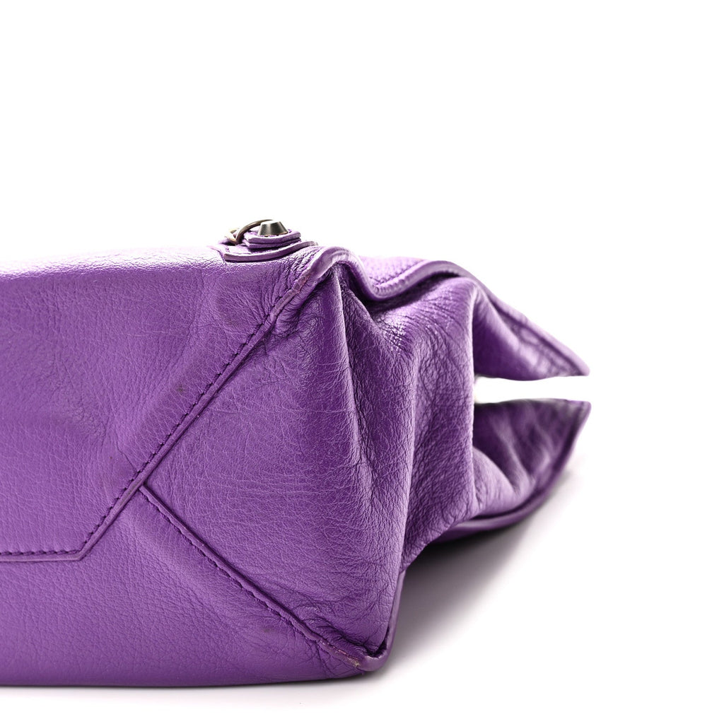 Calfskin Papier Mini A4 Purple