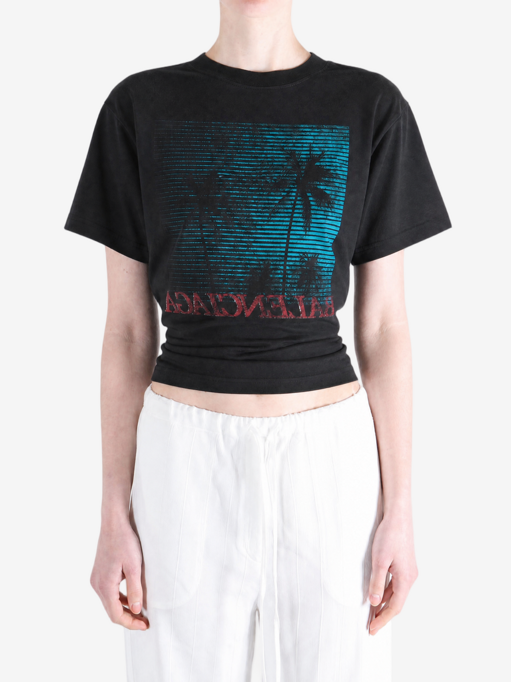 BALENCIAGA - Women Vintage Holiday  S/S Top