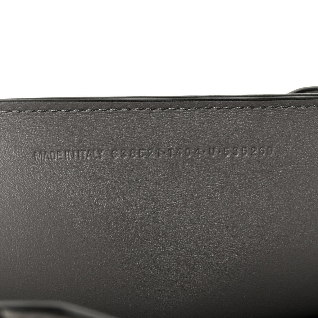 Smooth Calfskin Neo Classic Black Hardware S City Dark Grey