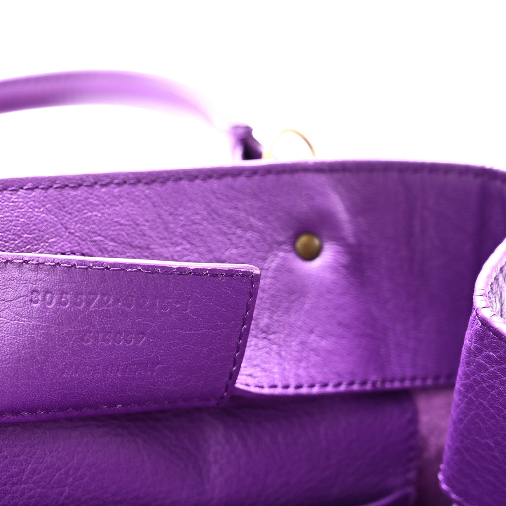 Calfskin Papier Mini A4 Purple