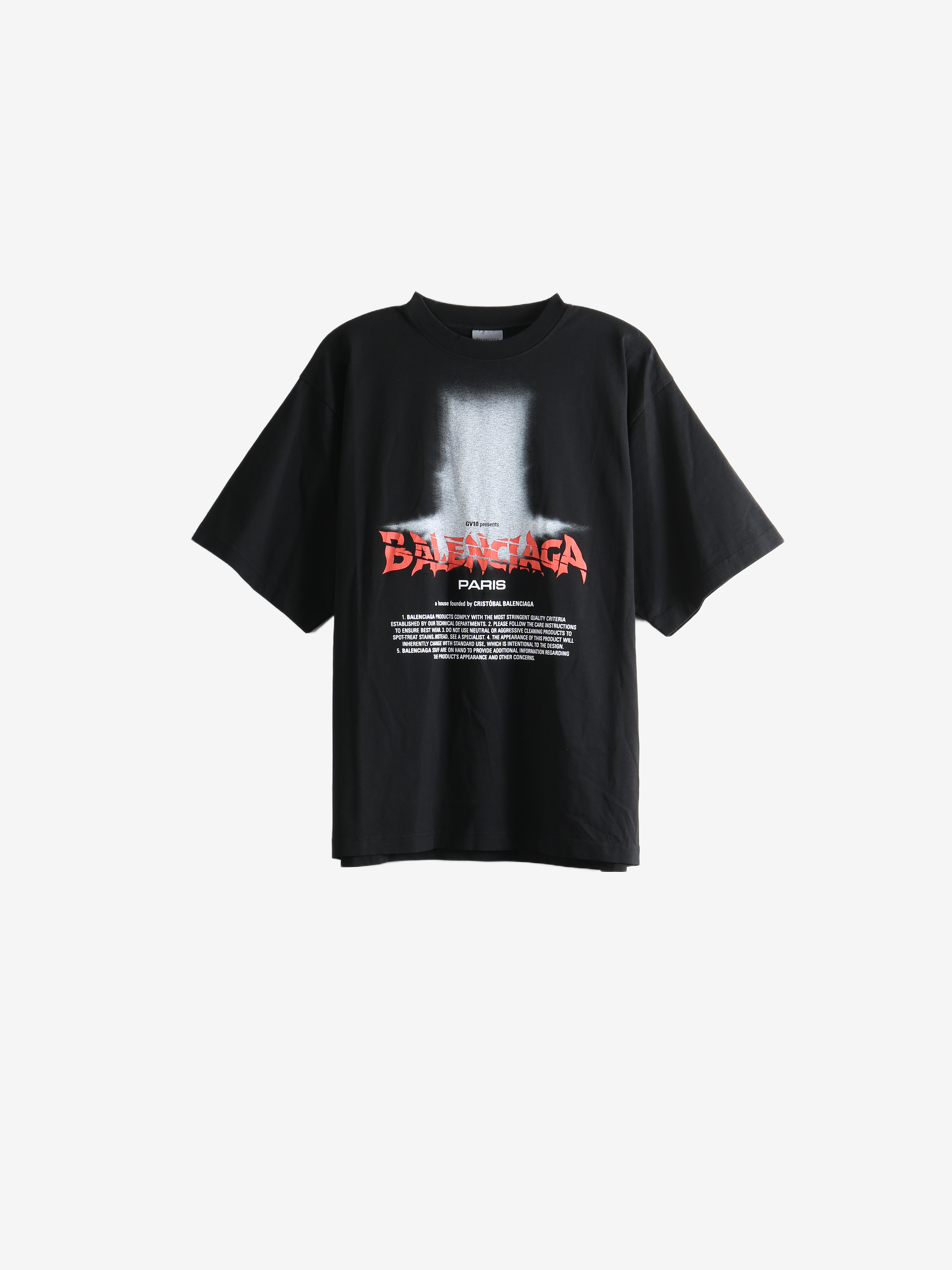 BALENCIAGA - Womens The Door Oversized T-Shirt