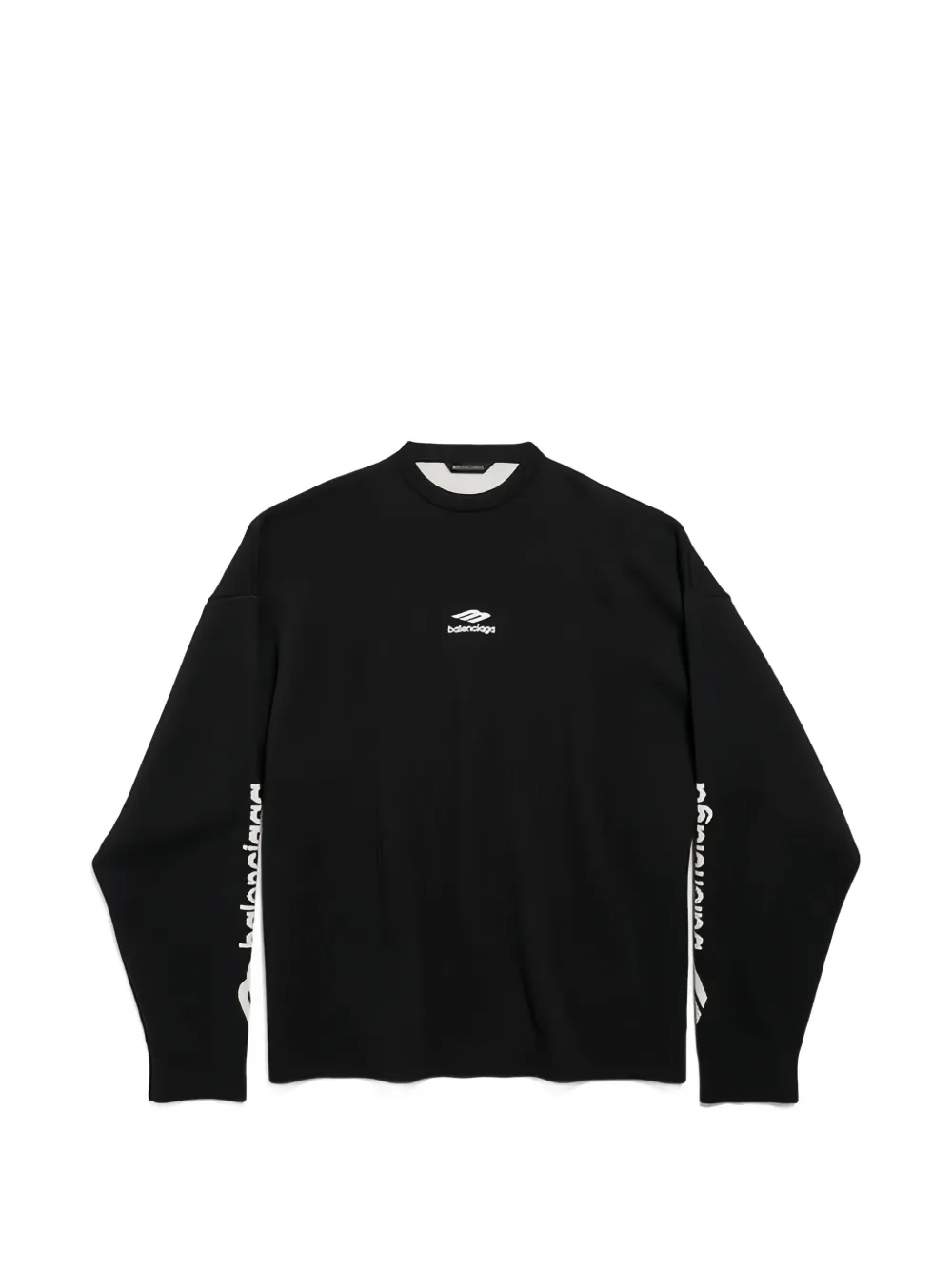 BALENCIAGA - Men Ski Crewneck Long Sleeves T-Shirt