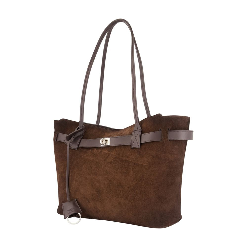 Balenciaga Tote Bag — Brown
