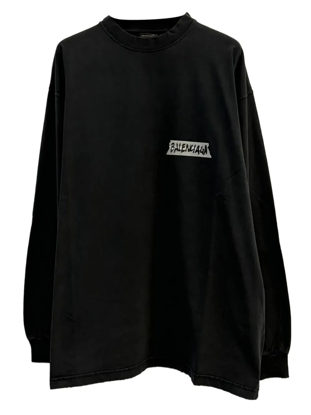 BALENCIAGA - Men L/S Crew Neck Long Sleeves Oversized T-Shirt