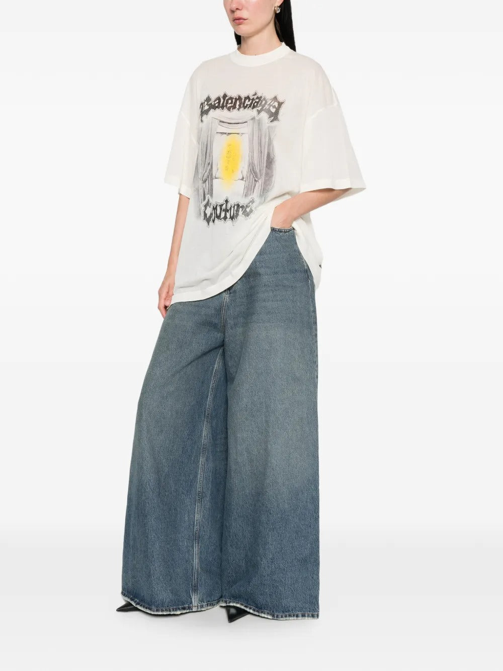 BALENCIAGA - Women Salon de Couture Shaped T-Shirt