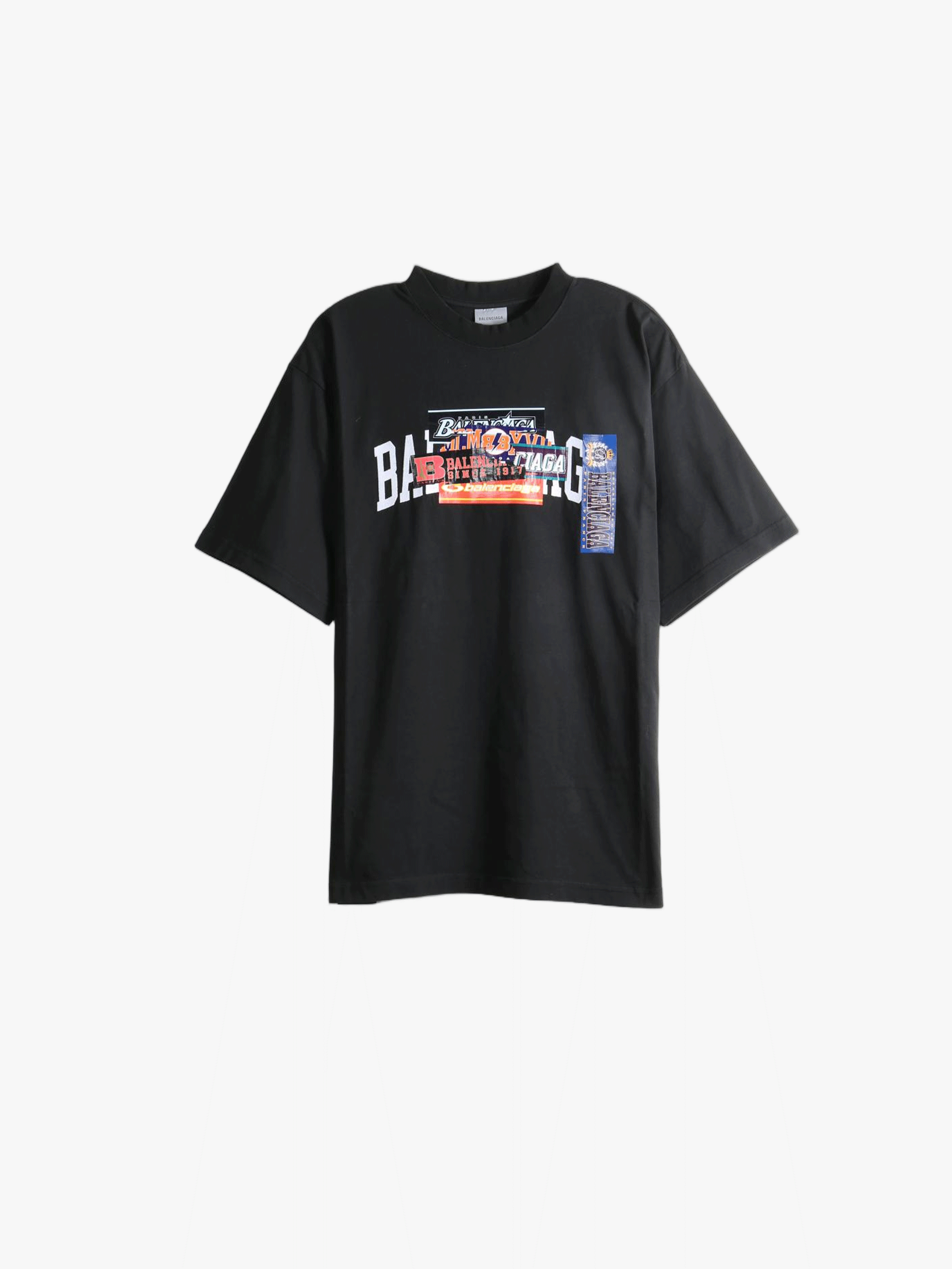 BALENCIAGA - Men Bumper Stickers Medium Fit T-Shirt
