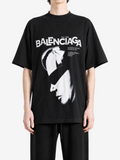 BALENCIAGA - Men Oversized Graphic Print T-Shirt