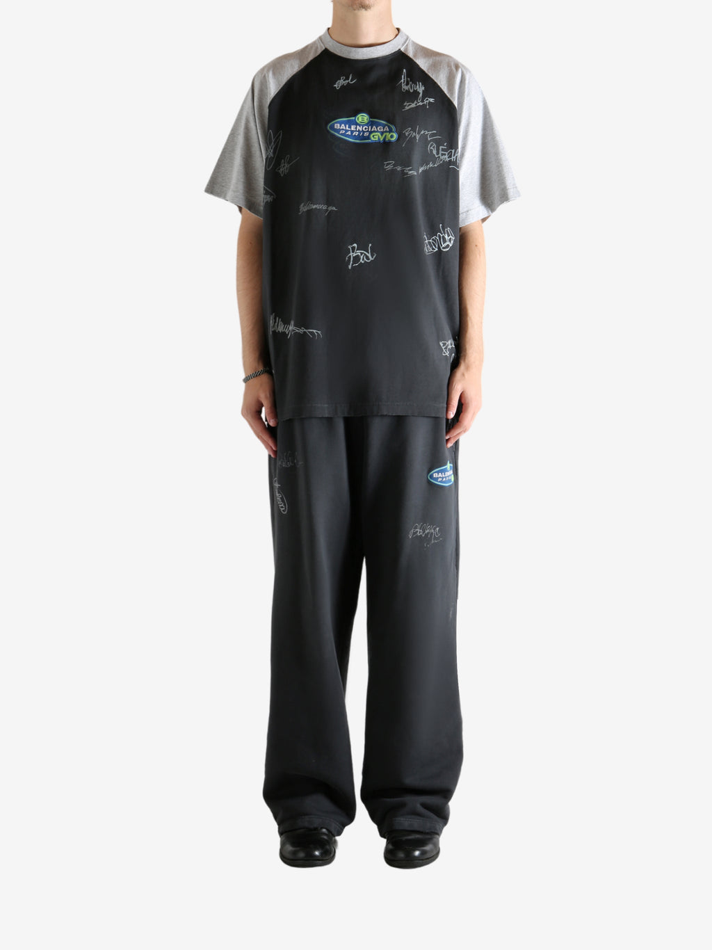 BALENCIAGA - Men Raglan Oversized T-Shirt
