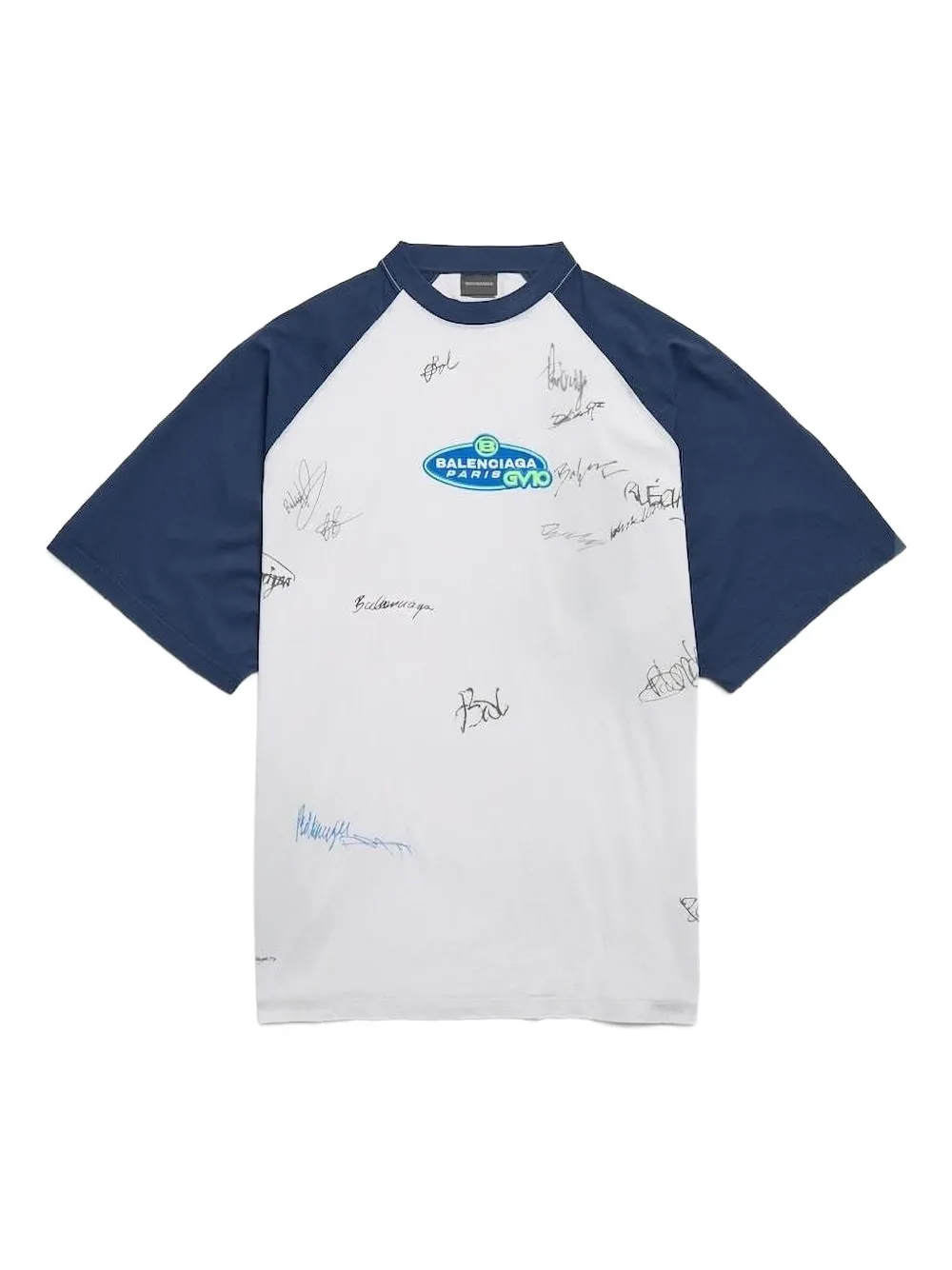 BALENCIAGA - Men Raglan Oversized T-Shirt