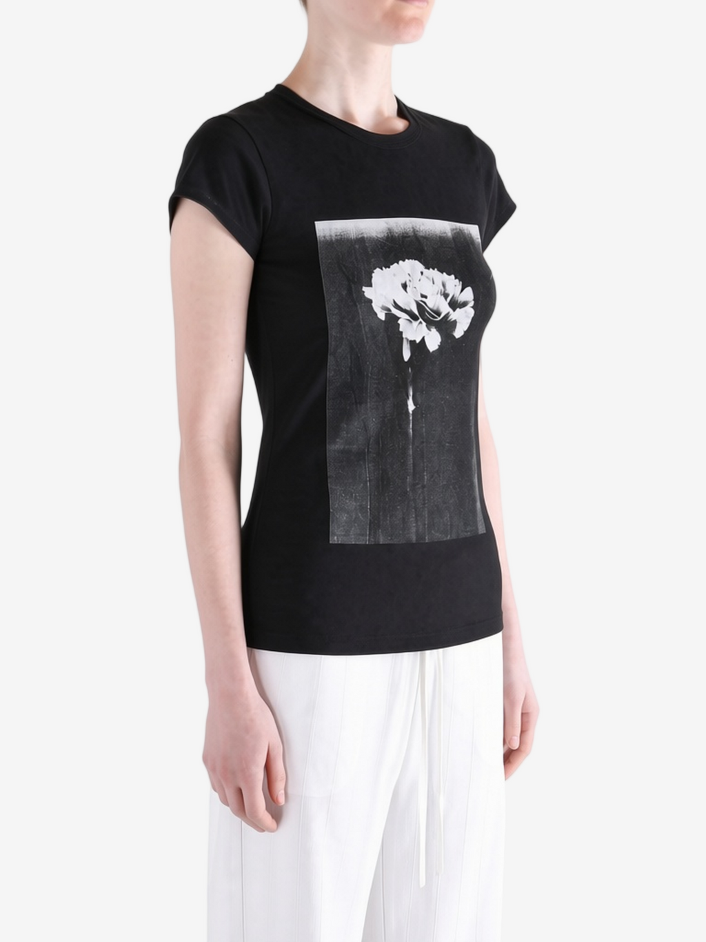 BALENCIAGA - Women Small Fit T-Shirt