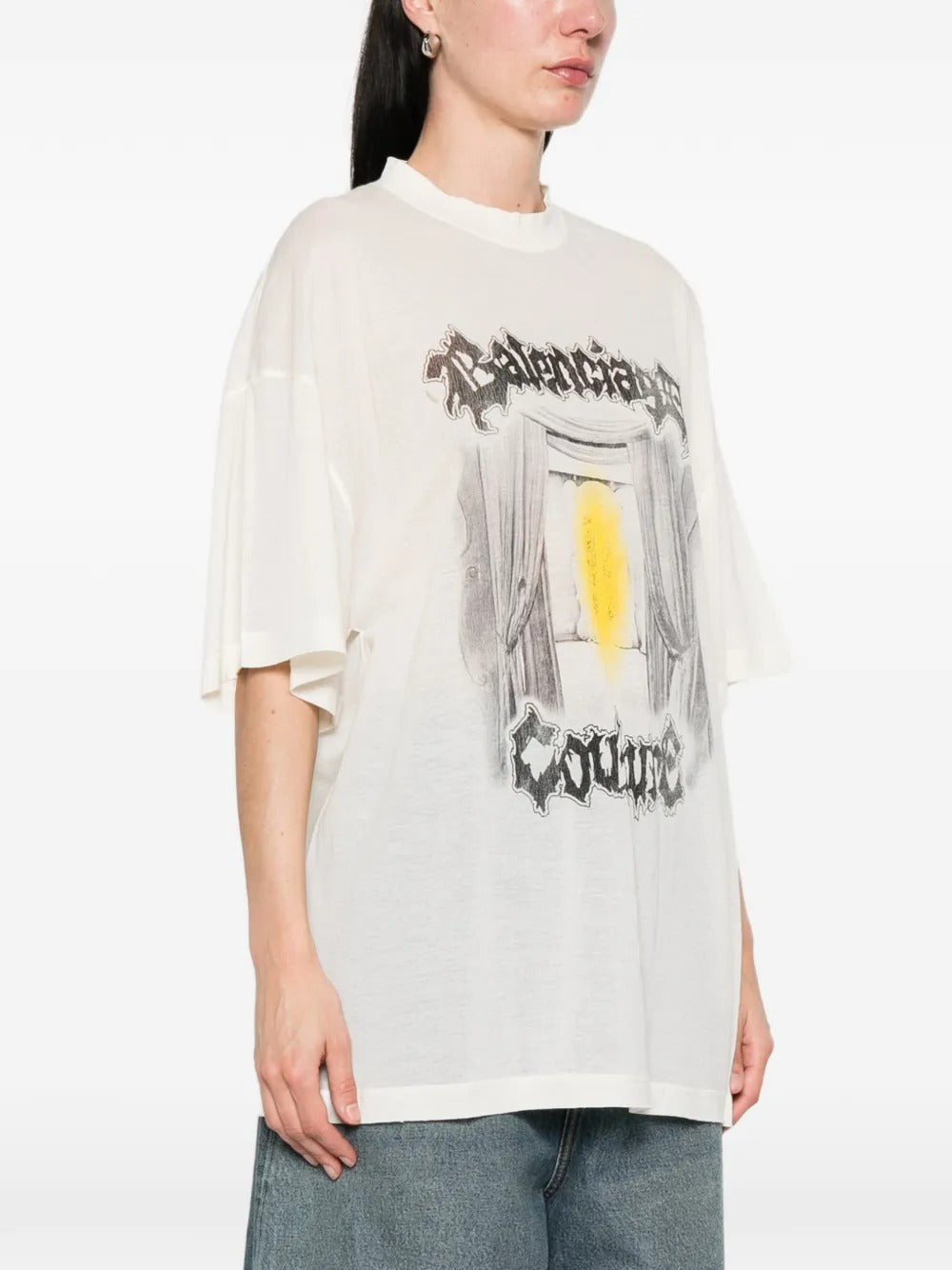 BALENCIAGA - Women Salon de Couture Shaped T-Shirt