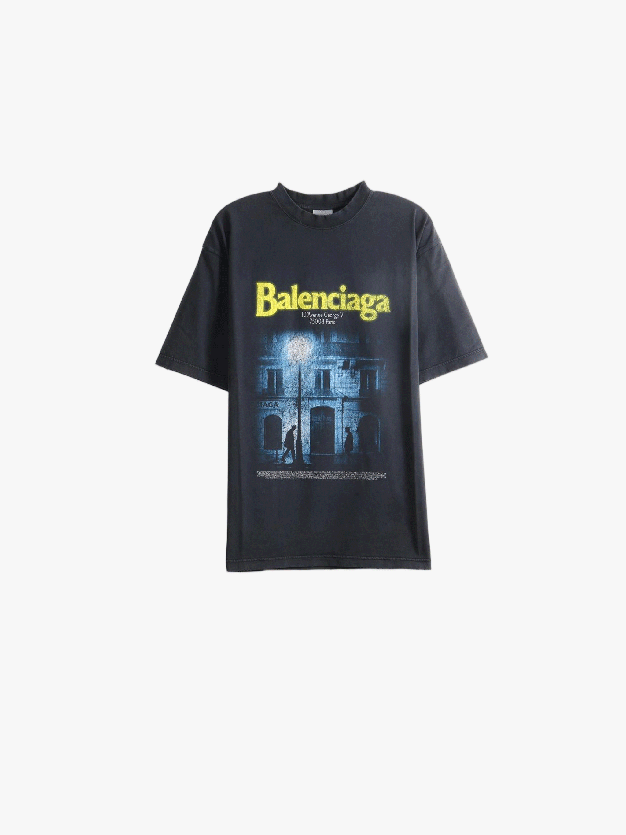 BALENCIAGA - Men The Address Medium Fit T-Shirt