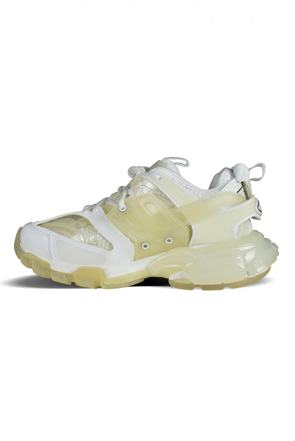 Balenciaga Women Track Sneakers White Transparent