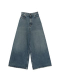 Balenciaga Women Flared Denim Jeans