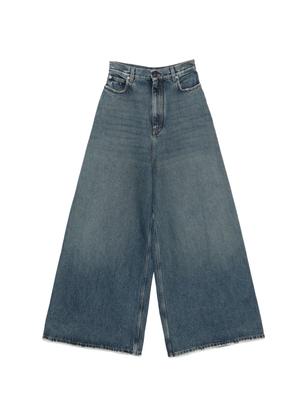 Balenciaga Women Flared Denim Jeans