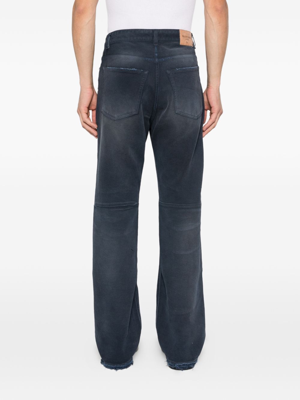 Balenciaga Men Denim Cotton Jeans