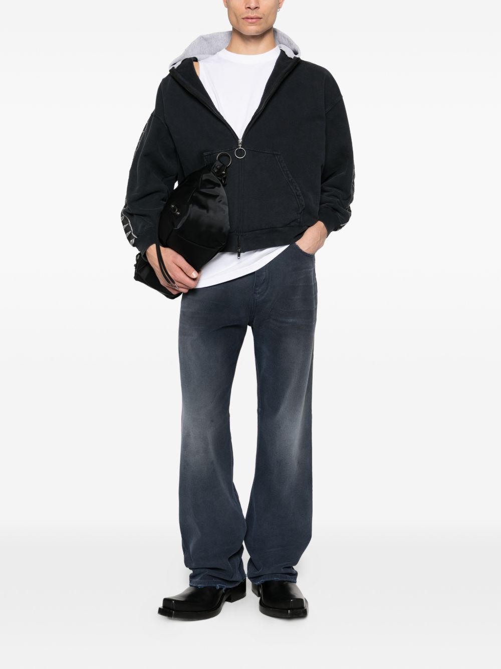 Balenciaga Men Denim Cotton Jeans