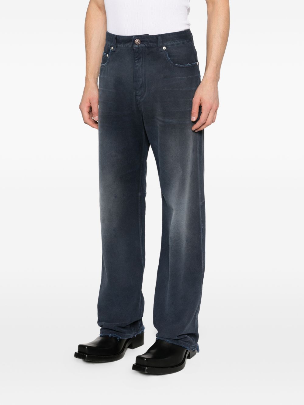 Balenciaga Men Denim Cotton Jeans