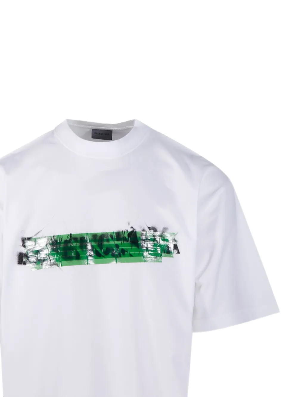BALENCIAGA - Men Messy Spray Medium Fit T-Shirt