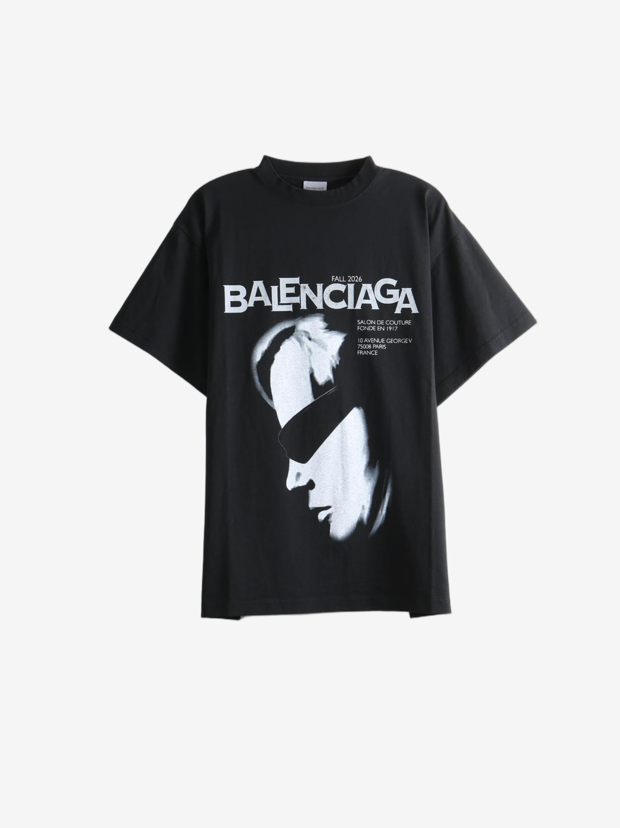 BALENCIAGA - Men Oversized Graphic Print T-Shirt