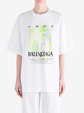BALENCIAGA - Women The Window Medium Fit T-Shirt