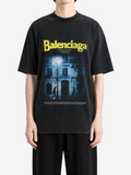 BALENCIAGA - Men The Address Medium Fit T-Shirt