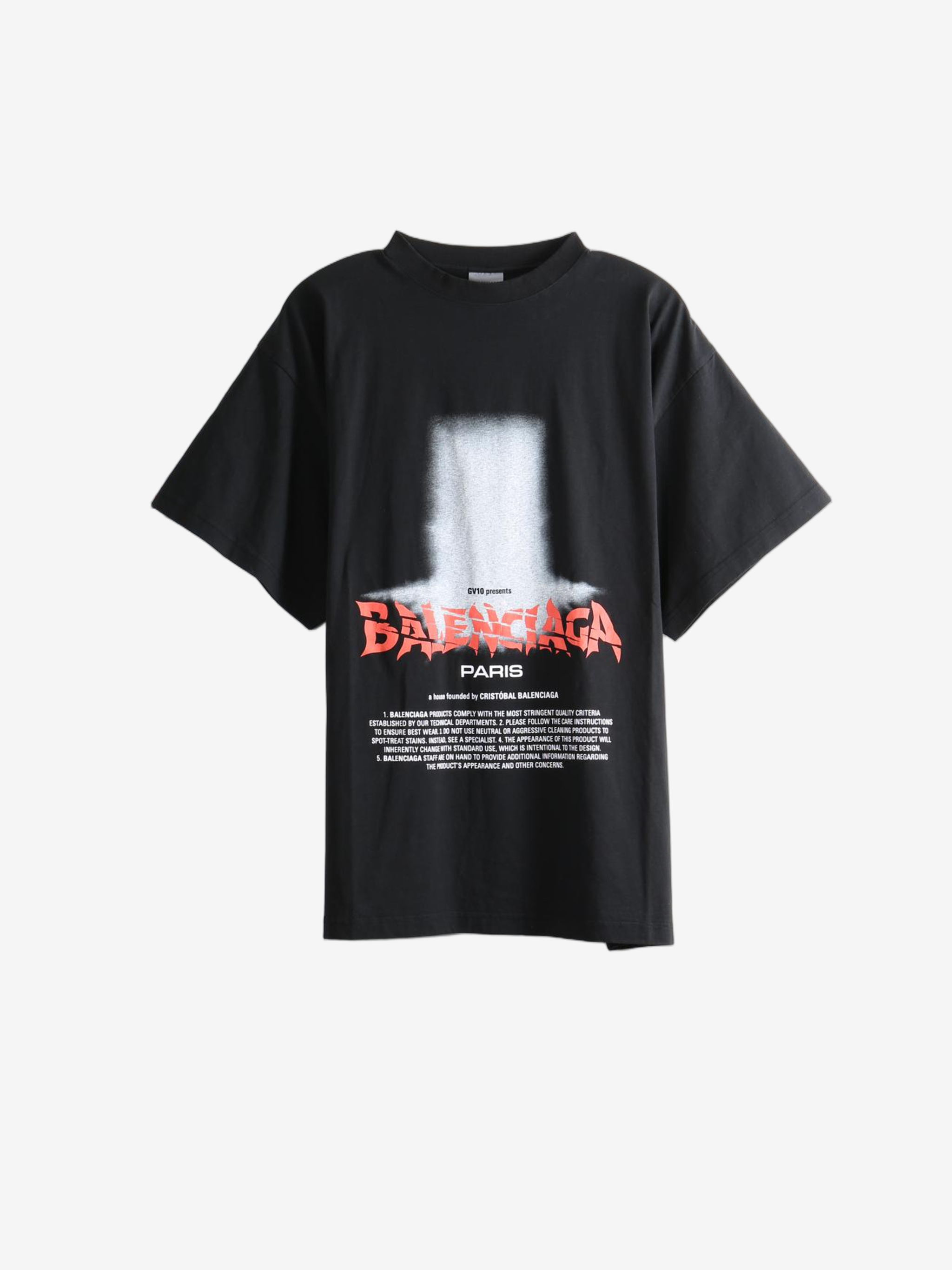 BALENCIAGA - Mens The Door Oversized T-Shirt