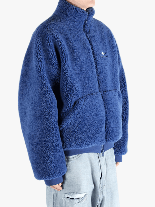 BALENCIAGA - Men Zip Up Stand-Up Collar Jacket