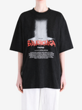 BALENCIAGA - Womens The Door Oversized T-Shirt